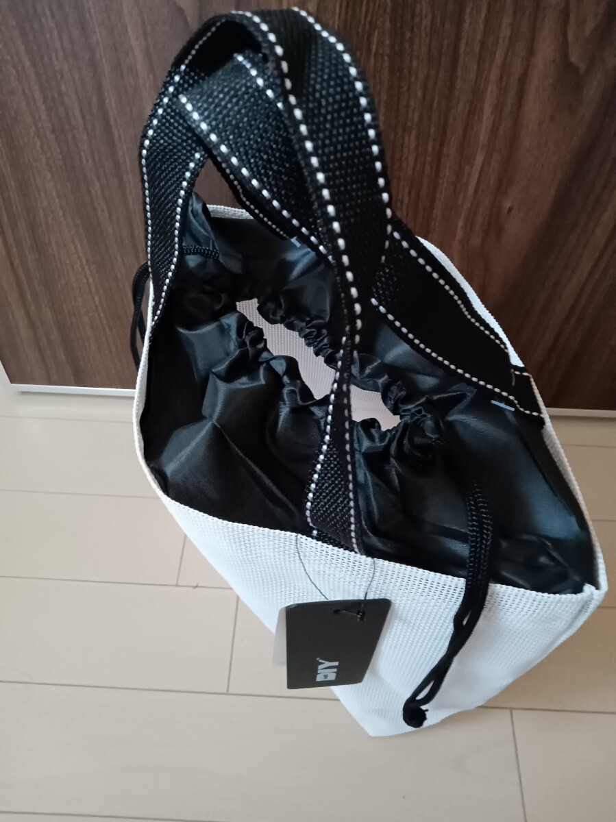 新品未使用 メッシュ トートバッグ 水泳バック 温泉バック ビニール製_画像3