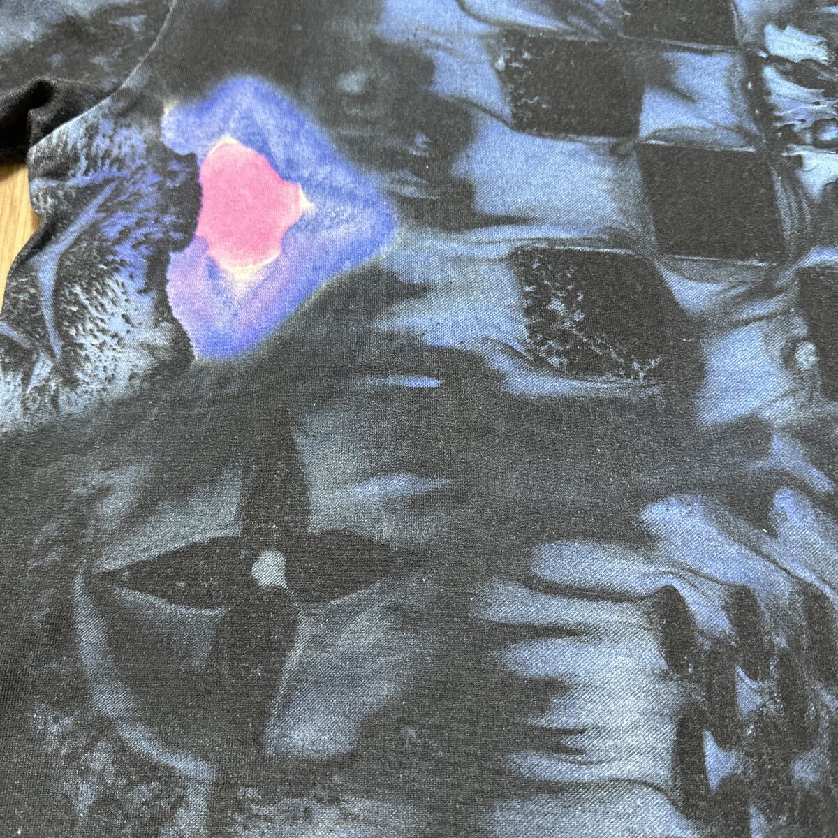 【美品】LOUIS VUITTON ルイヴィトン SOLT PRINT TEE ソルトプリント Tシャツ size M メンズ