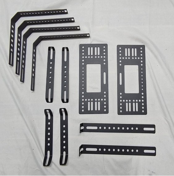 サイドボックス バイク用サイドケース 左右セット(片側(cè)16L) サ イドキャリア付き パニア ケース 鍵付き 防水 簡単脫著 黒 （A640)