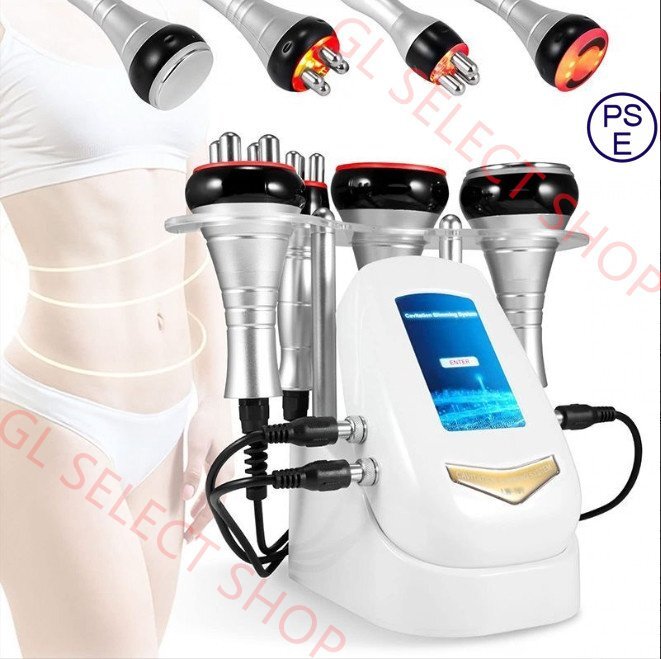 4in1 40kHzキャビテーション RFラジオ波 LED 家庭業(yè)務(wù)用 高周波エステ機器 復(fù)合美容機 痩身機器 エステサロン ボディケア フェイス（A380)