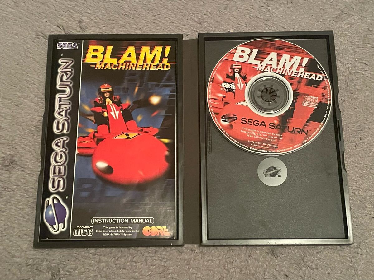 Blam! Machinehead Sega Saturn PAL セガサターン _画像3