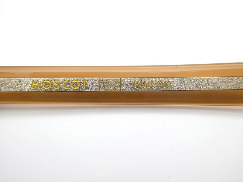 サングラス MOSCOT モスコット LEMTOSH ブラウンクリスタル 46□24-145 付屬品有 1円~　K0197