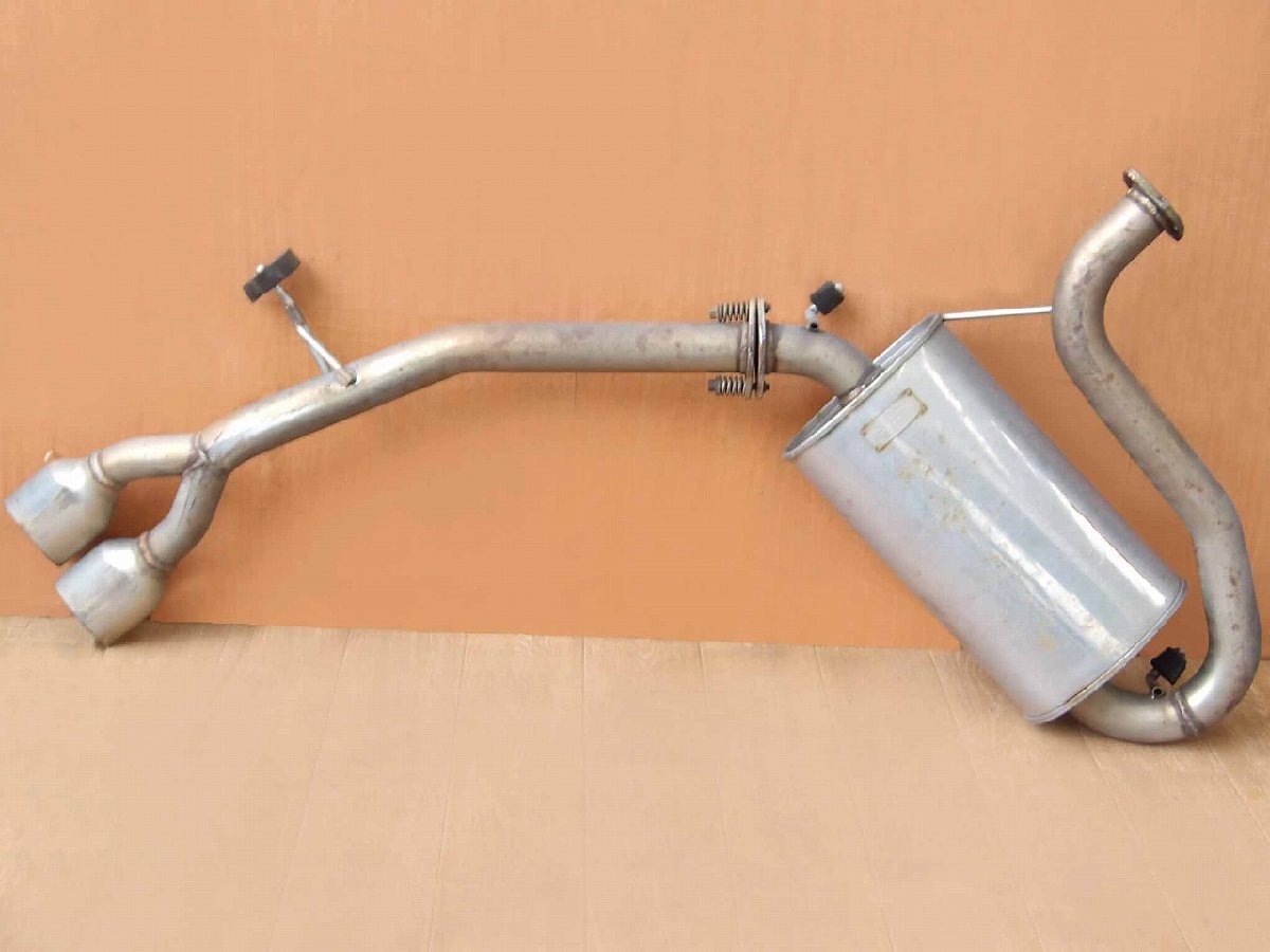 H19 エスティマ ACR50W 2WD 社外品 リアマフラー/Rマフラー_画像3