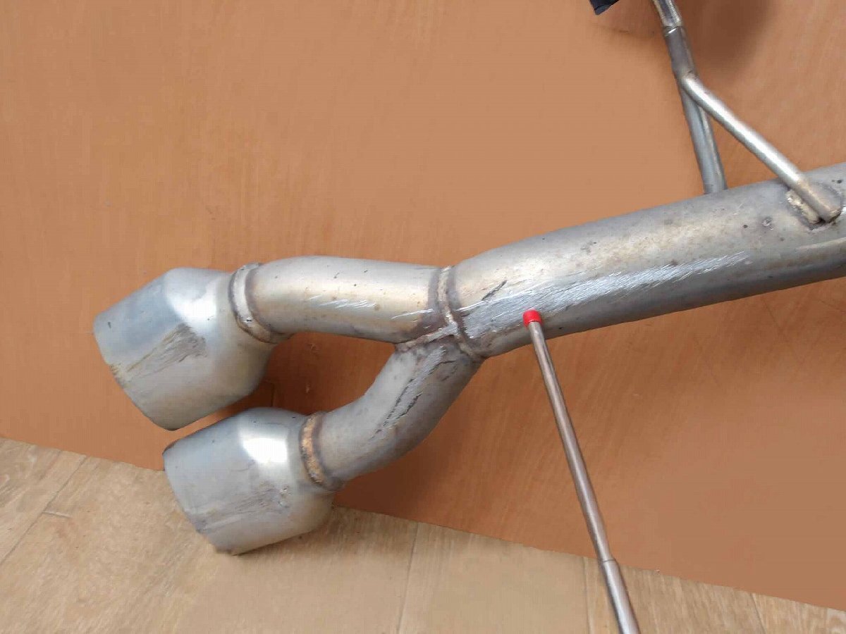 H19 エスティマ ACR50W 2WD 社外品 リアマフラー/Rマフラー_画像4