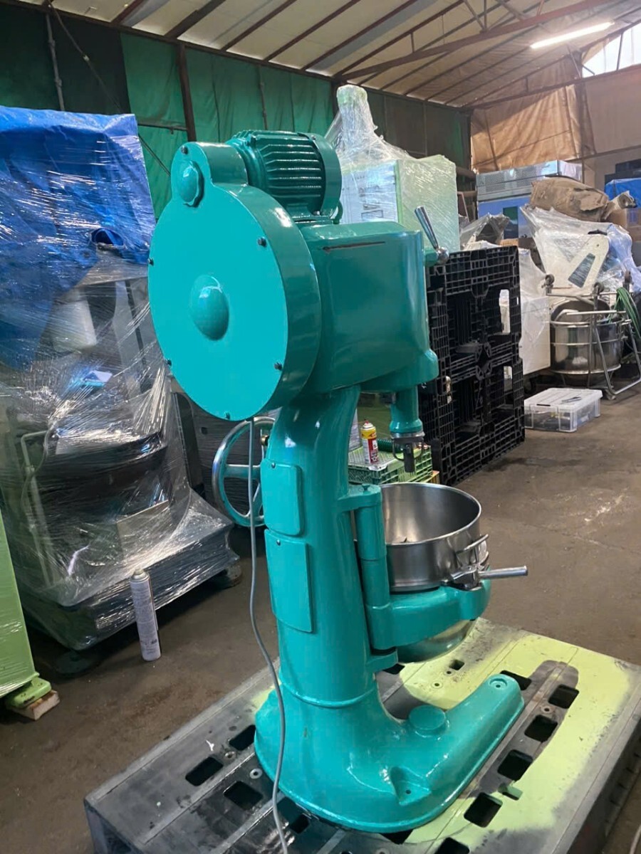 関東混合機工業ミキサー 【型 番】 CS型30 (30L) ミキサー 業務用 三相200V 厨房機器 製パン製菓動作確認済整備済_画像6