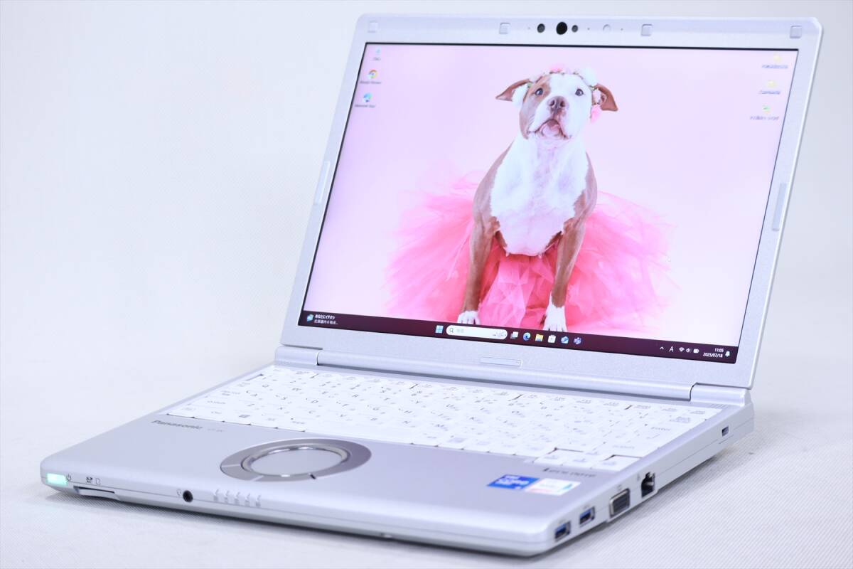 即配 良品 累積2650時間 16Gメモリ 11世代Corei5 Let's note CF-SV1 i5-1145G7 16G 256G 12.1WUXGA WiFi6 Win11 リカバリ ABA評価