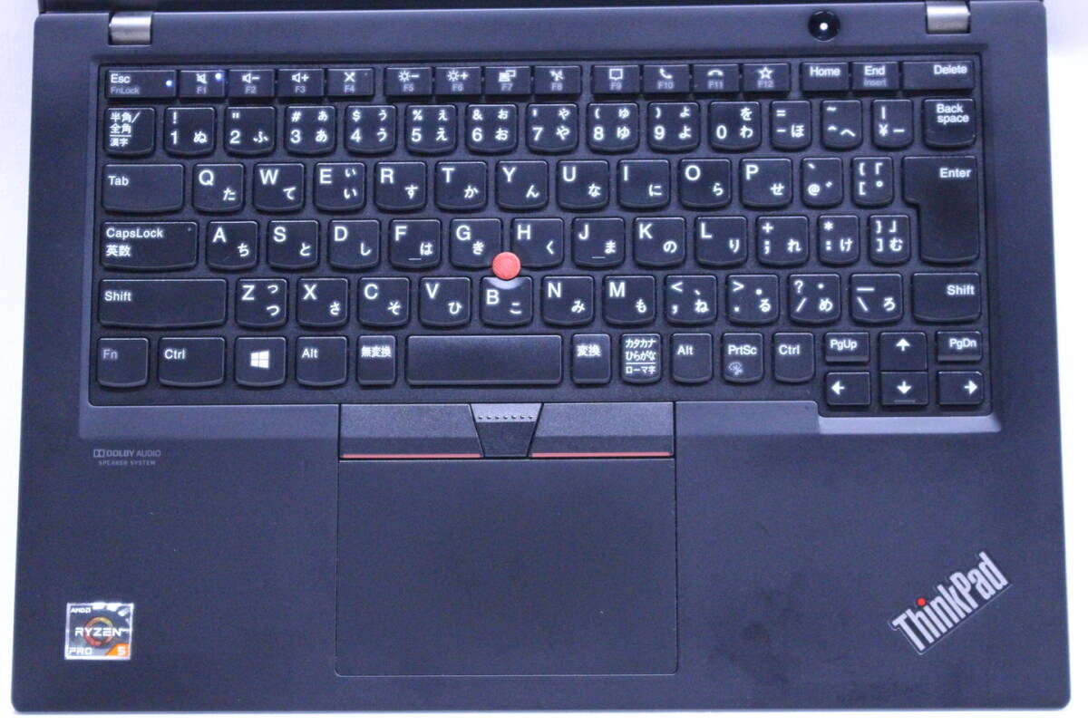 1円～ 2020年モデル ThinkPad X13 Gen1 Ryzen 5 PRO 4650U 8G SSD256G 13.3FHD Wi-Fi6 Win11 薄型軽量 180度開(kāi)閉液晶 BAA評(píng)価