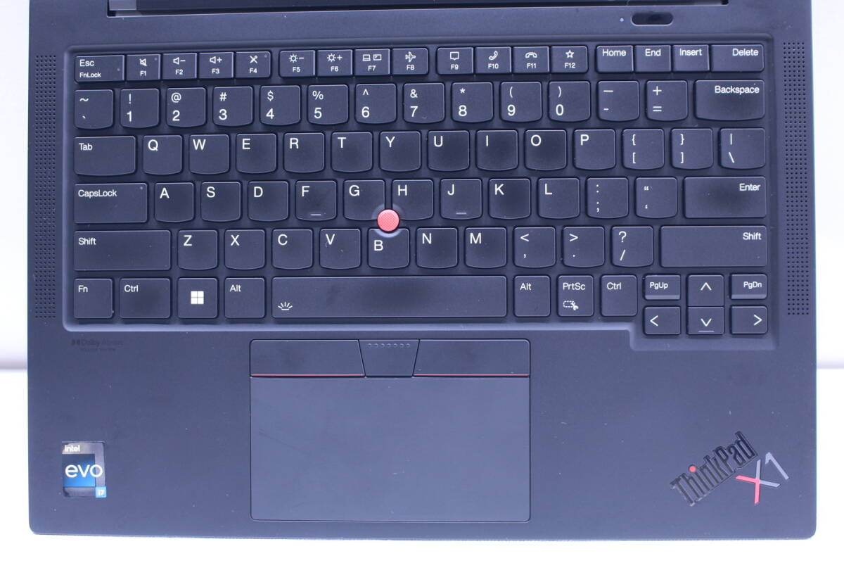1円～ 2023年パワフルモデル 12世代Corei7 ThinkPad X1 Carbon Gen10 i7-1255U 16G SSD256G 希少14.0FHDタッチ Win11 バッテリー良 BBA評(píng)価