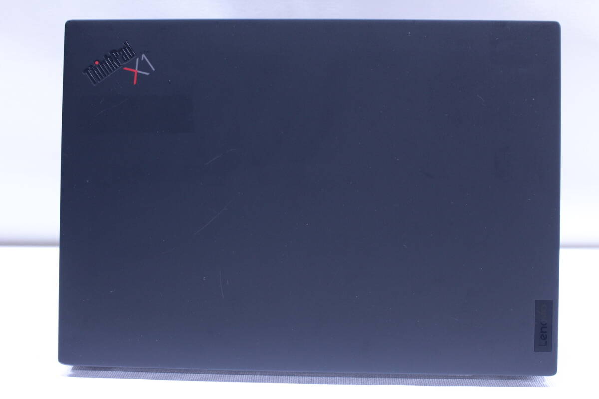1円～ 2023年パワフルモデル 12世代Corei7 ThinkPad X1 Carbon Gen10 i7-1255U 16G SSD256G 希少14.0FHDタッチ Win11 バッテリー良 BBA評(píng)価