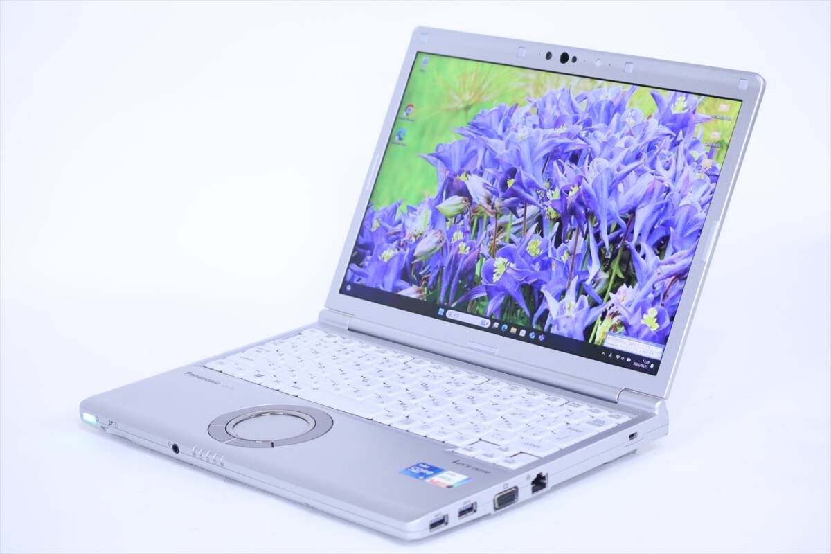 即配 快速 軽量944g 11世代Corei5 16Gメモリ Let's note CF-SV1RFLVS LTE i5-1145G7 16G 256G 12.1WUXGA Win11 リカバリ BAA評価