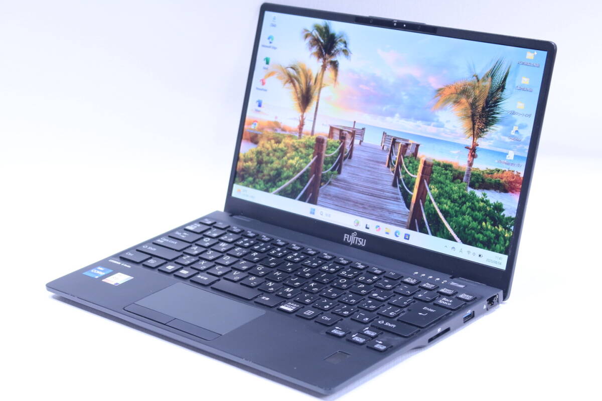 1円～ 良品 11世代Corei5 Office2021 LIFEBOOK U9311/F i5-1145G7 8G SSD256G 13.3FHD Wi-Fi6 Win11 軽量薄型 AAA評価