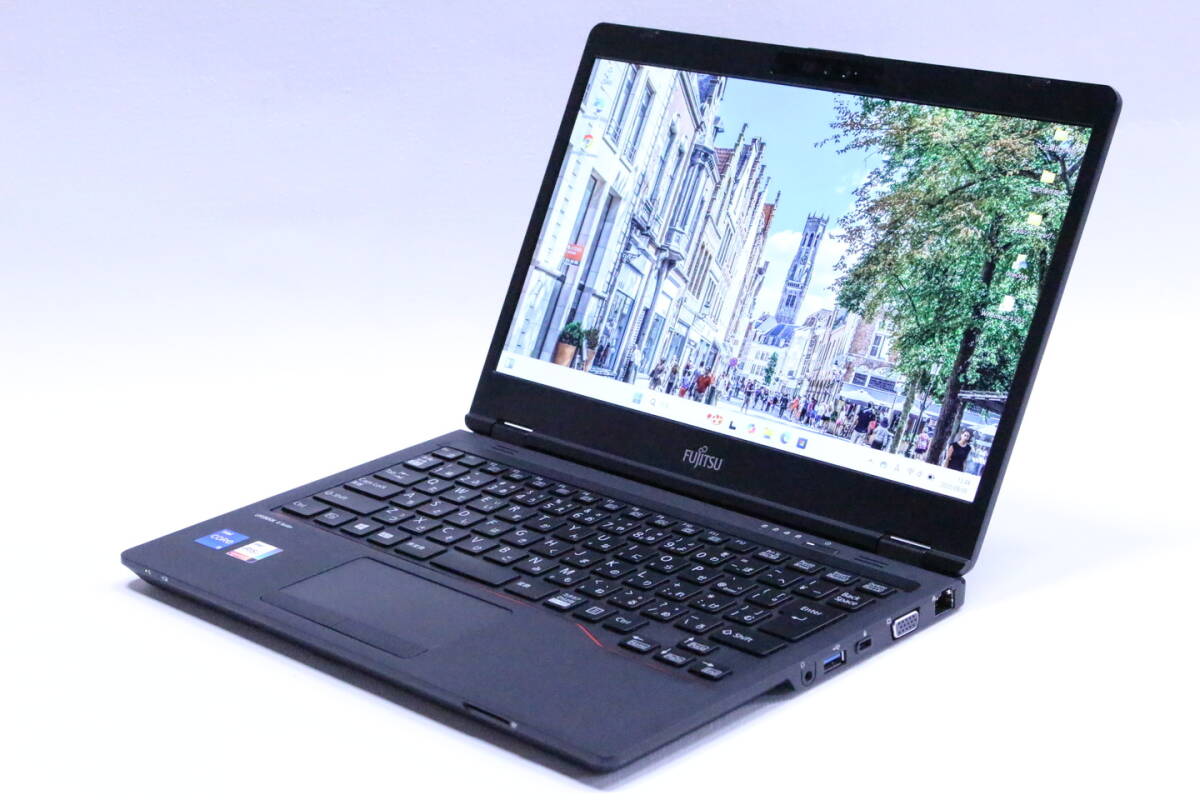 1円～ 2022年モデル 第11世代Corei5 Office2021 LIFEBOOK U7311F Corei5-1145G7 RAM8G SSD256G 13.3FHD Win11 BBA評価