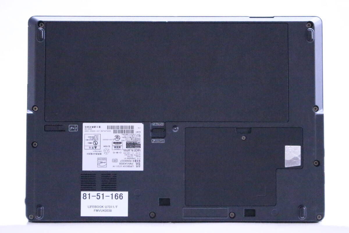 1円～ 2022年モデル 第11世代Corei5 Office2021 LIFEBOOK U7311F Corei5-1145G7 RAM8G SSD256G 13.3FHD Win11 BBA評価