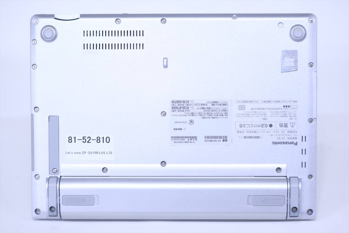 1円～ バッテリー良好 11世代Corei5 Office2019 CF-SV1RFLVS LTE i5-1145G7 16G 256G 12.1WUXGA Wi-Fi 6 Win11 リカバリ BAA評価_画像6