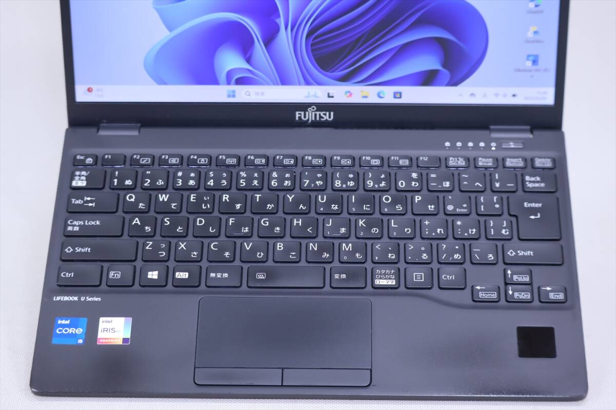 1円～ 希少Redモデル バッテリー良 11世代Corei5 LIFEBOOK U9311/F Red i5-1145G7 16G 128G 13.3FHD Wi-Fi6 Windows11 BAA評(píng)価