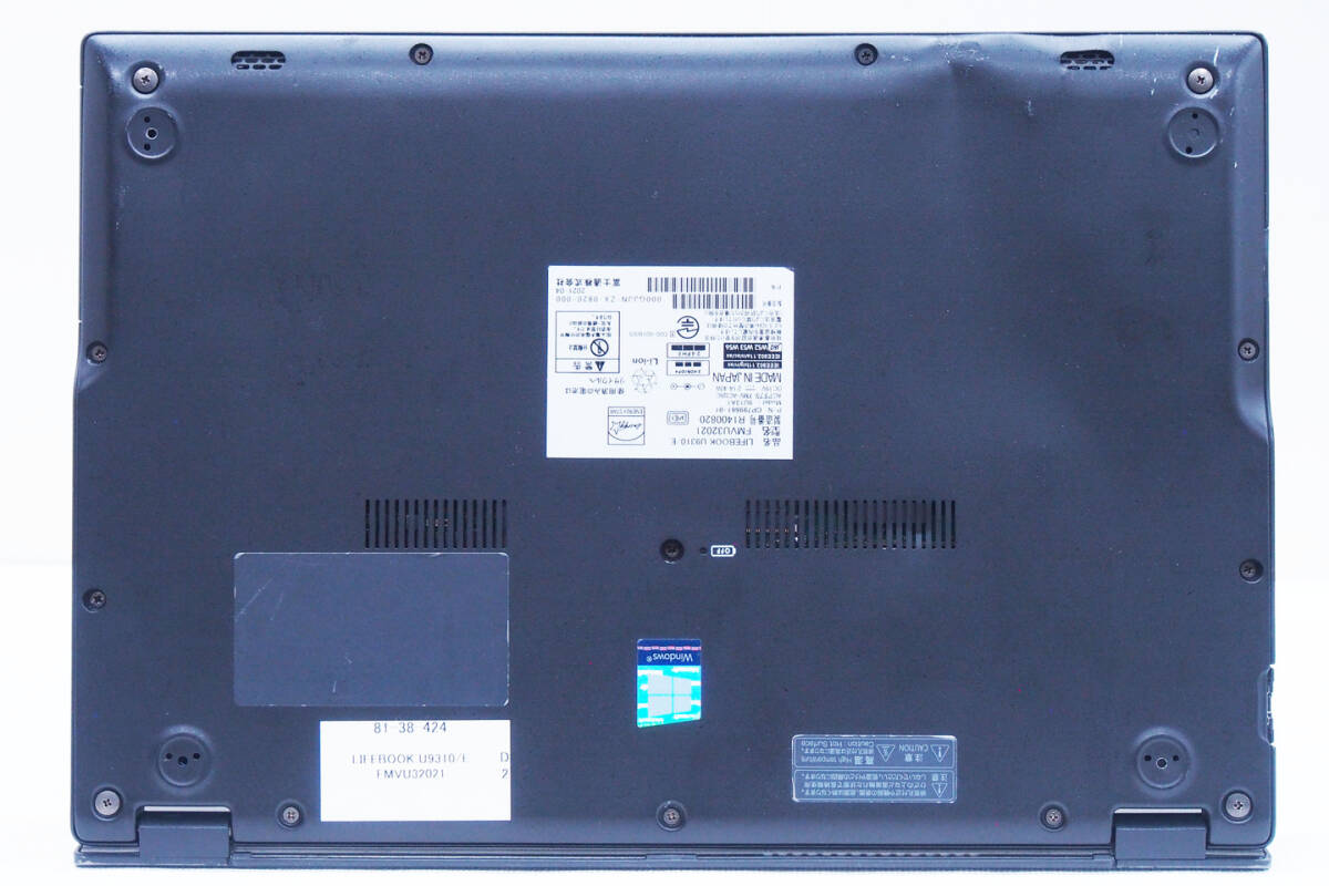 卸売 ジャンク LIFEBOOK U9310/E i5-10310U 8G 13.3インチ OS無 訳アリ