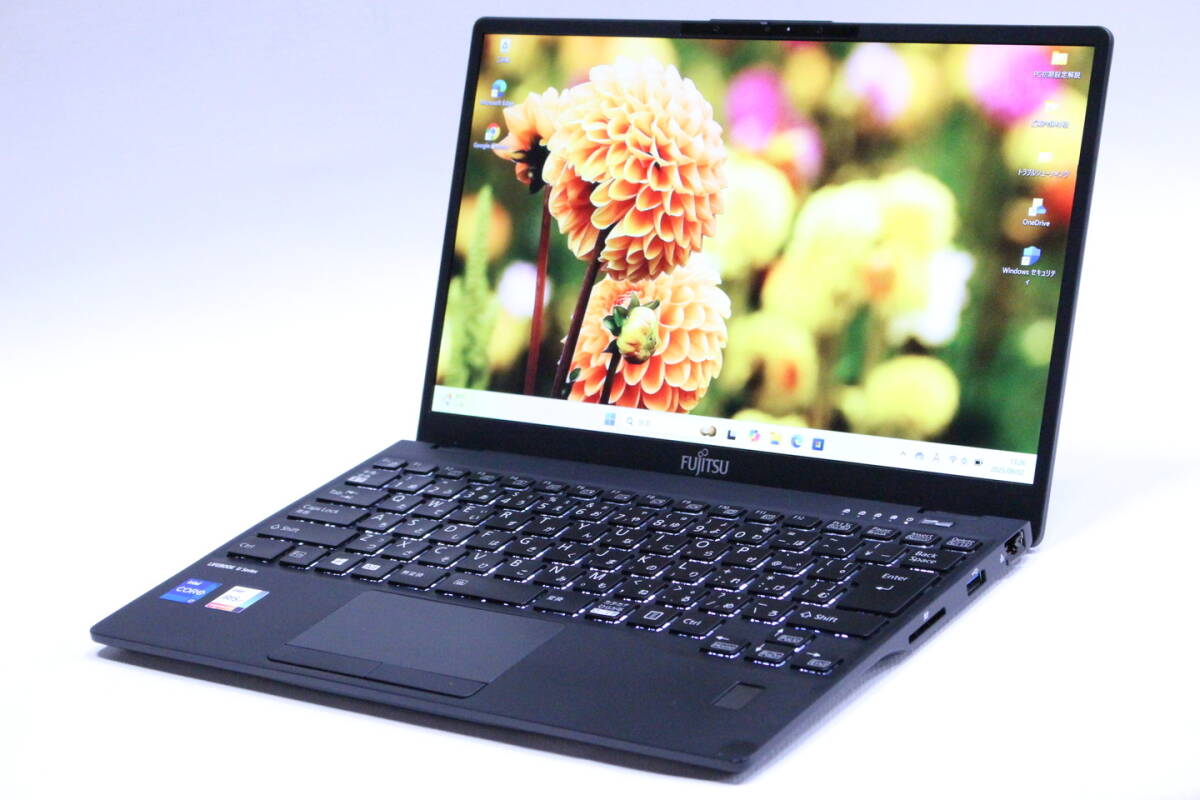 1円～ 2022年パワフルモデル 外裝良好 11世代Corei7 LIFEBOOK U9311/F i7-1185G7 16G SSD512G 13.3FHD Win11 バッテリー良 ABA評価
