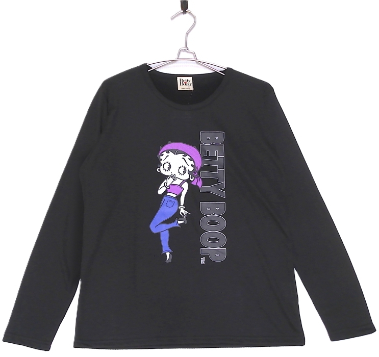 即決■★Betty Boop / ベティ・ブープ★■ロンT Lady's / SIZE=L_画像3