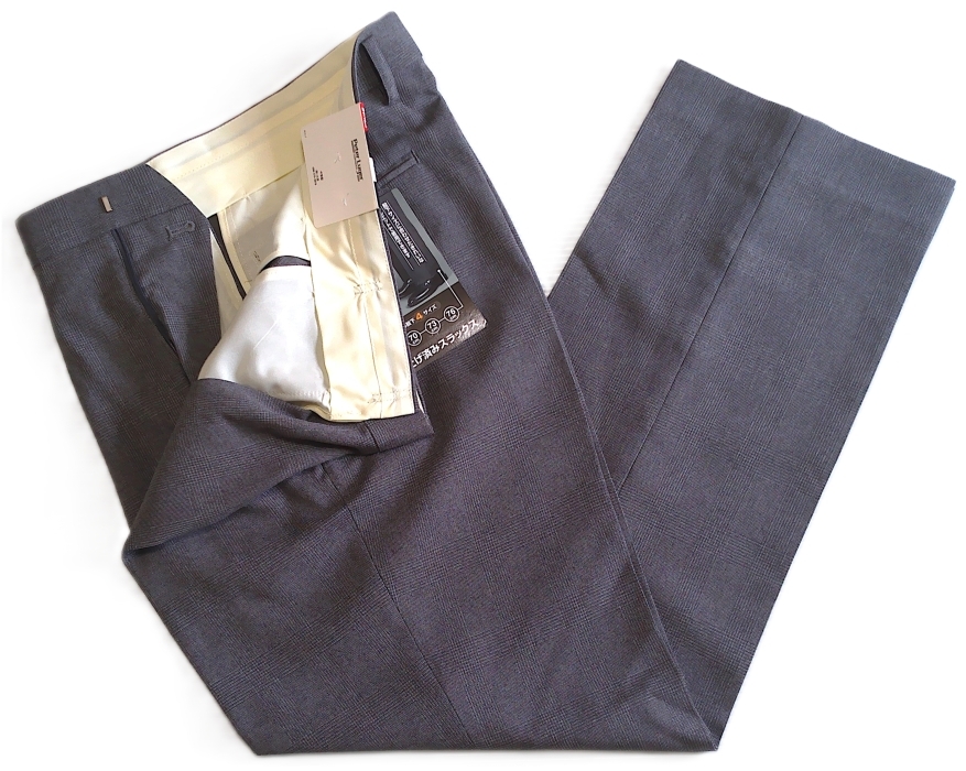 即決■★ウエスト調整★■ツータックスラックス(ウエスト82 股下73)_画像4