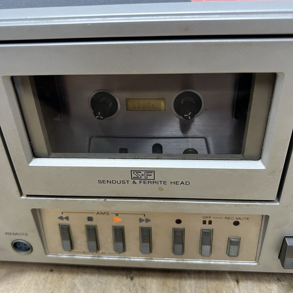 SONY ソニー　カセットデッキ　テープレコーダー　TC-K80