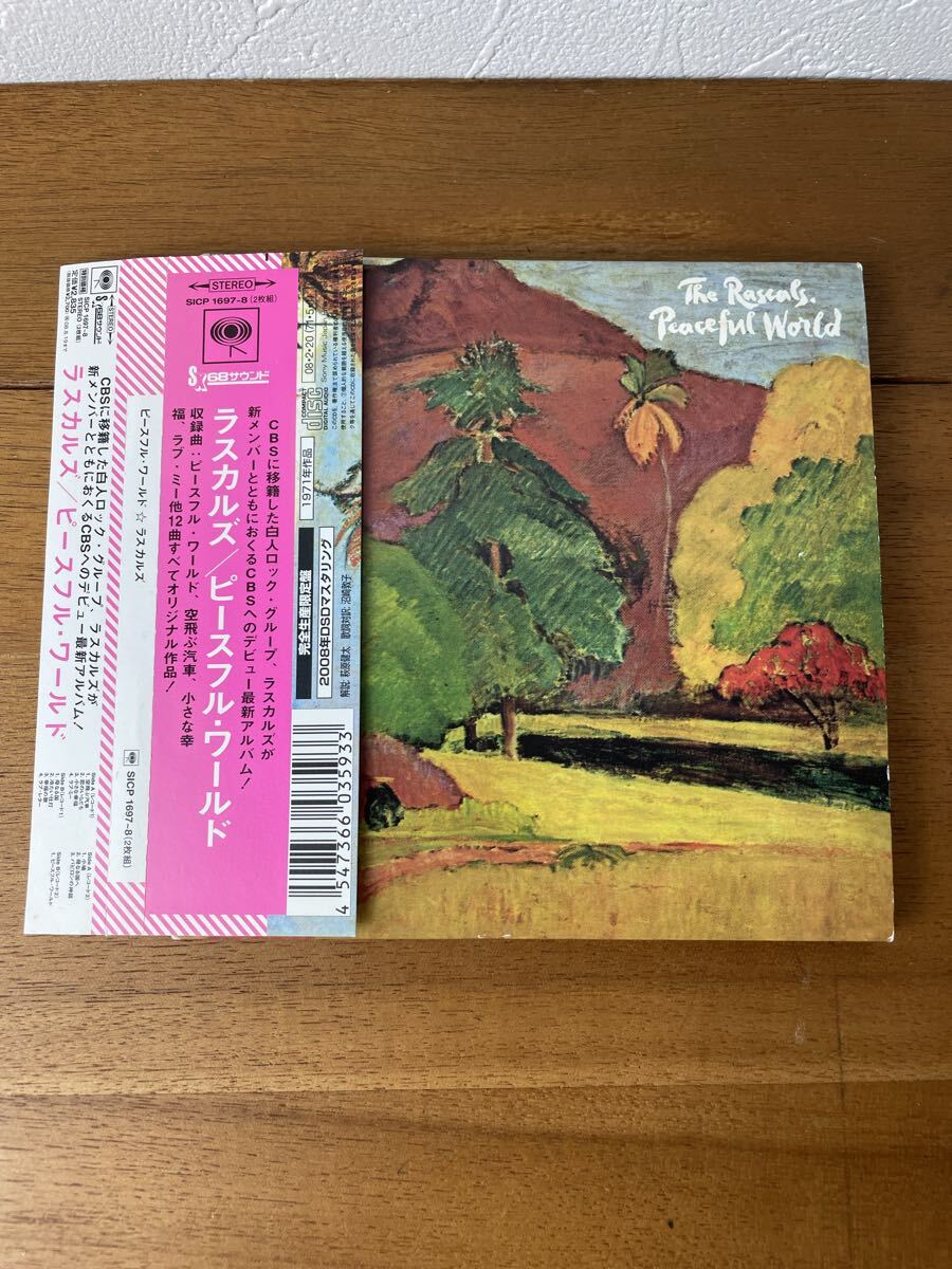 RASCALS / PEACEFUL WORLD ラスカルズ ／ ピースフル・ワールド [紙ジャケット仕様] [2CD] 帯付_画像1