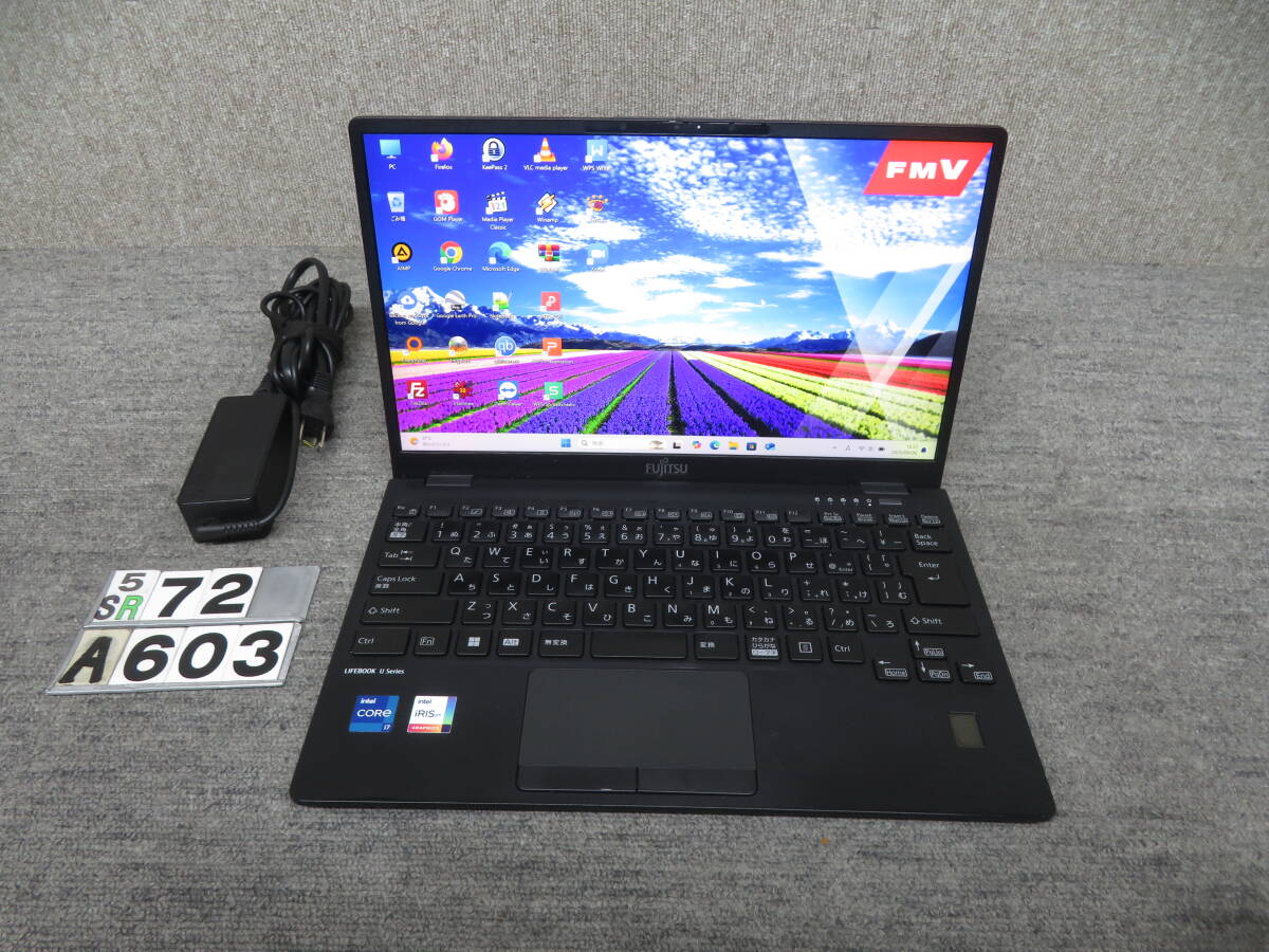 【超量・超速12th i7】◆FUJITSU LIFEBOOK U9312/J / 13.3型 ◆ Core i7-1265U [超速12スレ] / 512GB SSD / メモリ 16GB ◆ win11 /Office
