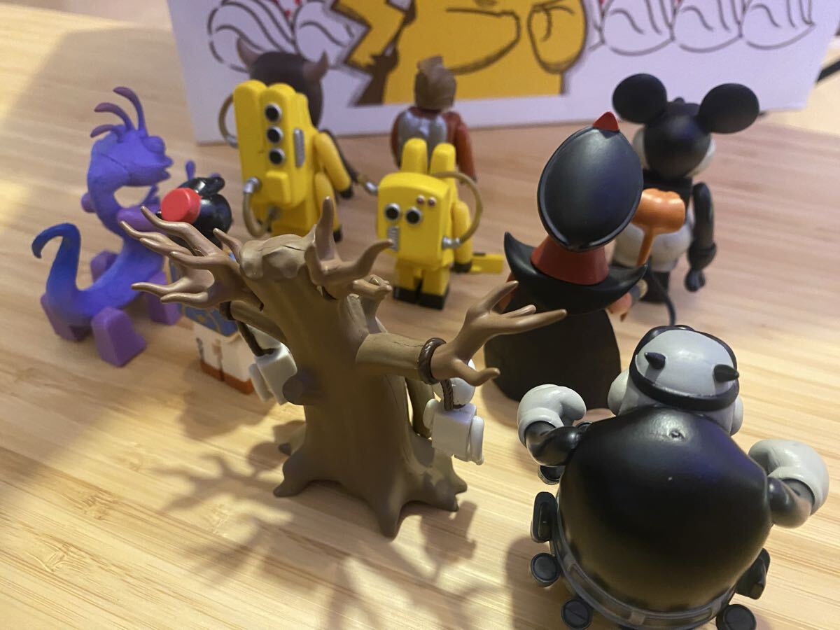 キューブリック KUBRICK ディズニー Disney フィギュア おもちゃ ミッキーマウス レア シークレット 当時物 セット まとめ_画像6