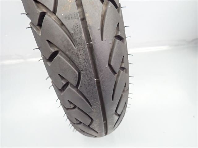 β250915-4 スズキ アドレス125 ADDRESS DT11A (H30年式) 純正 フロントホイール 振れ無 リム打ち無 タイヤ付 9分山残_画像3