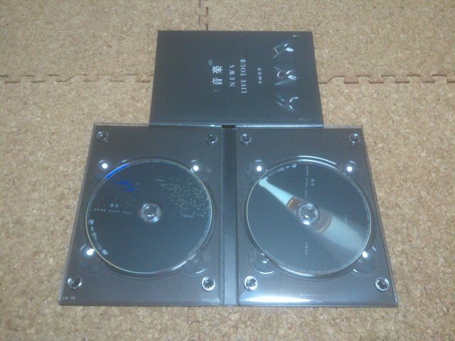 NEWS【LIVE TOUR 2022 音楽】★ライブ・2DVD★初回限定盤★_画像2