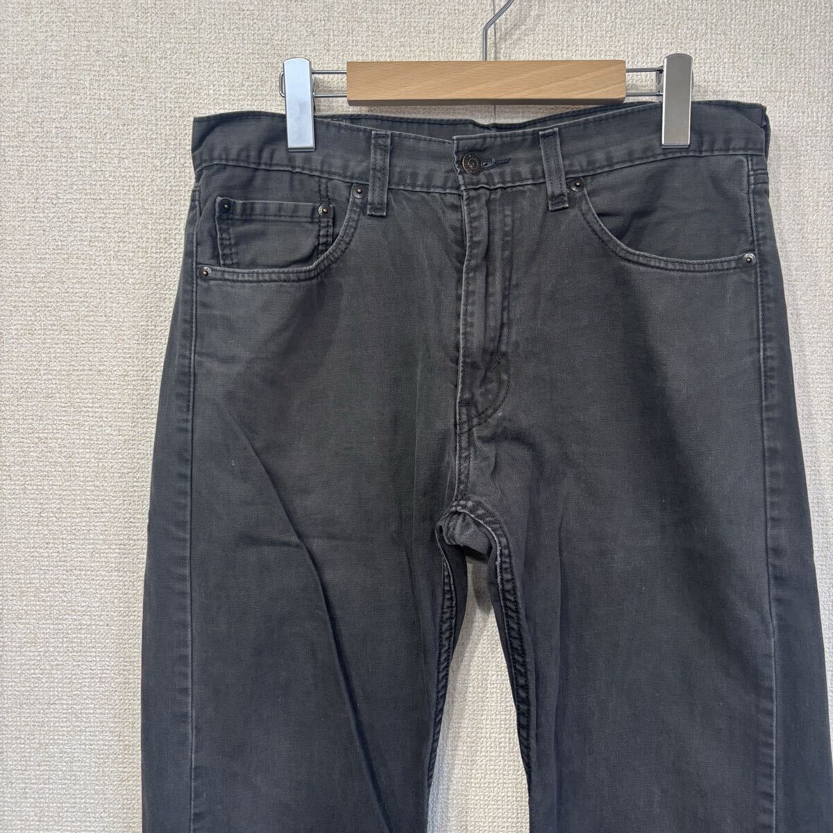 リーバイス ブラックデニム 505 ジーンズ アメリカ古着 W33 L30 2524_画像1