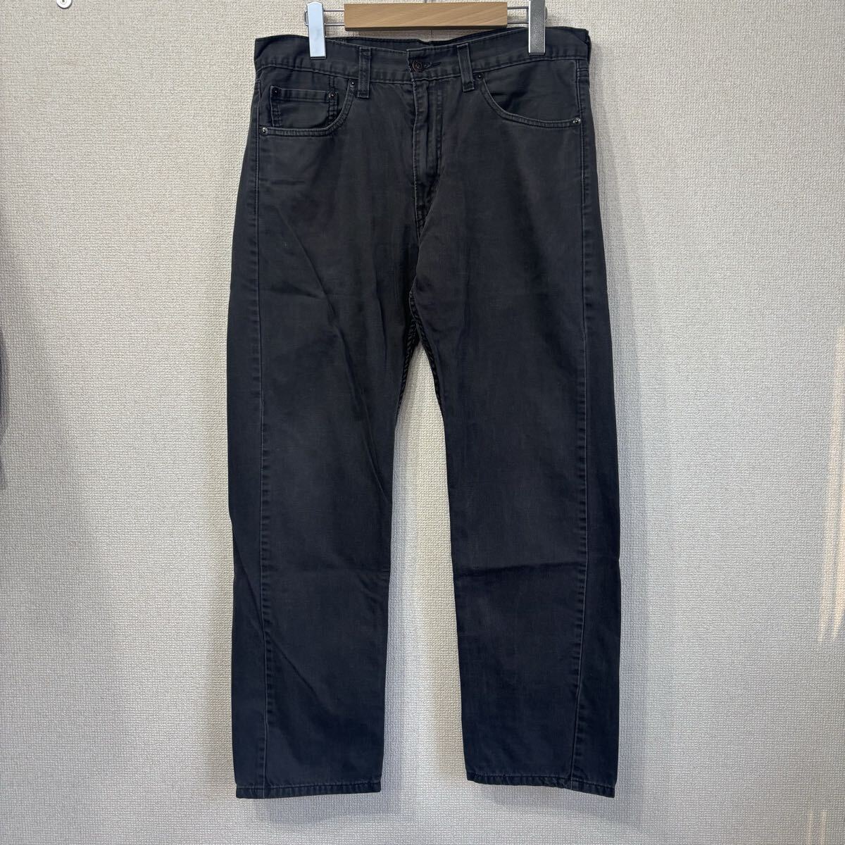 リーバイス ブラックデニム 505 ジーンズ アメリカ古着 W33 L30 2524_画像4