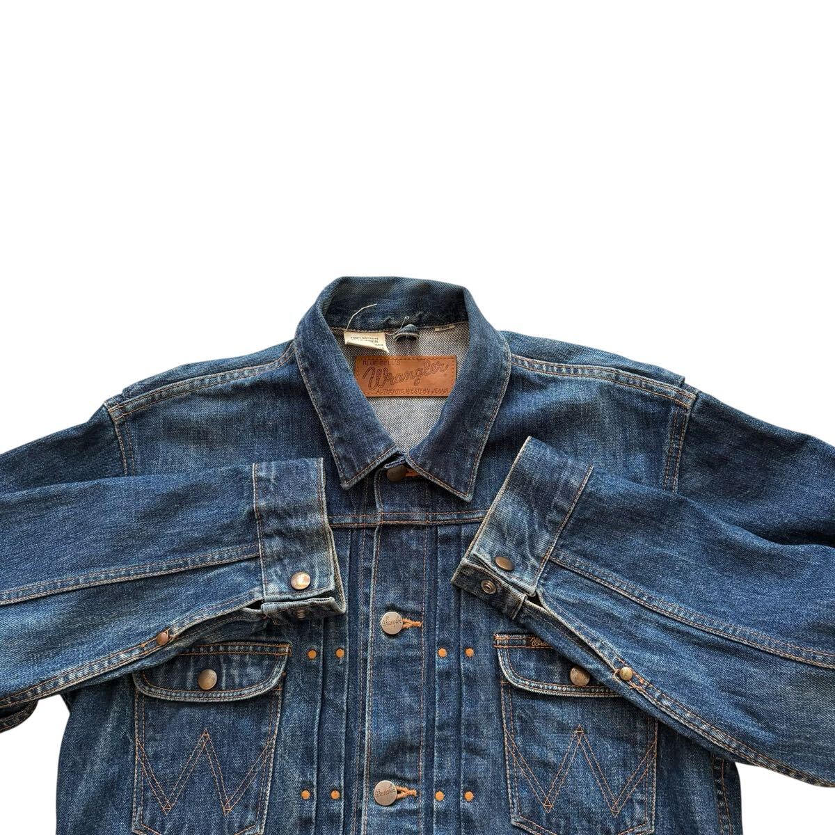 最高 ビンテージ 90年代 Wrangler ラングラー デニムジャケット