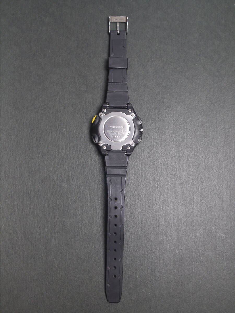 セイコー SEIKO スーパーランナーズ SUPER RUNNERS デジタル S650-4000 男性用 メンズ 腕時計 ab832 稼働品_画像6