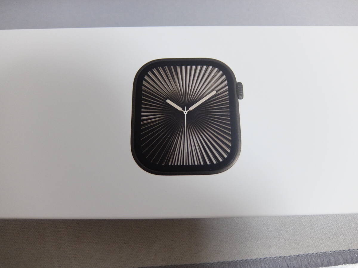 美品)Apple watch Series 10 42mm スレートチタニウムセルラー&GPS,バッテリー100%