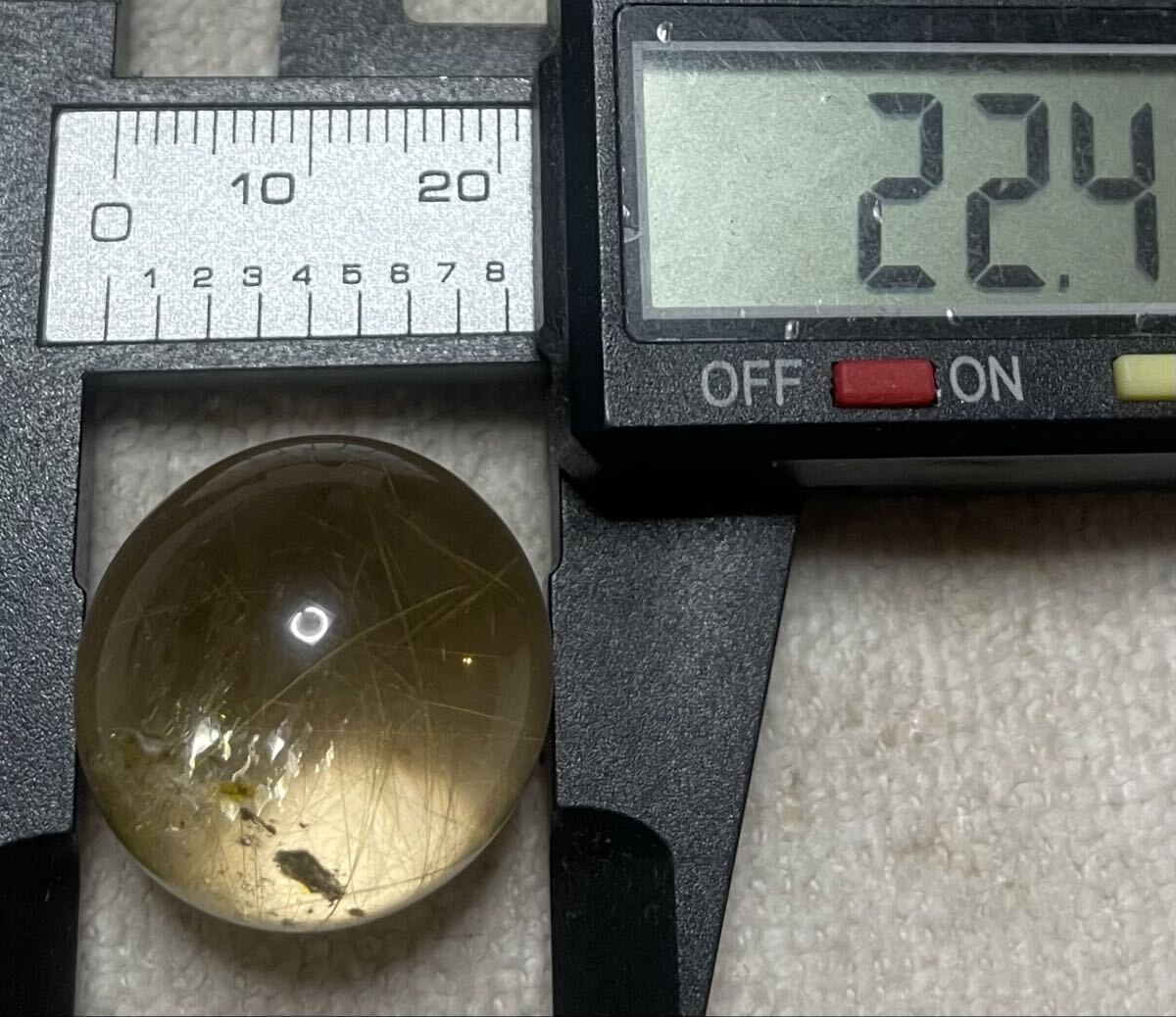 ゴールドルチルクォーツ 031 クリスタル パワーストーン 天然石 魔除 お守 開運 幸運 金運UP 風水晶 タイチンルチル_画像6