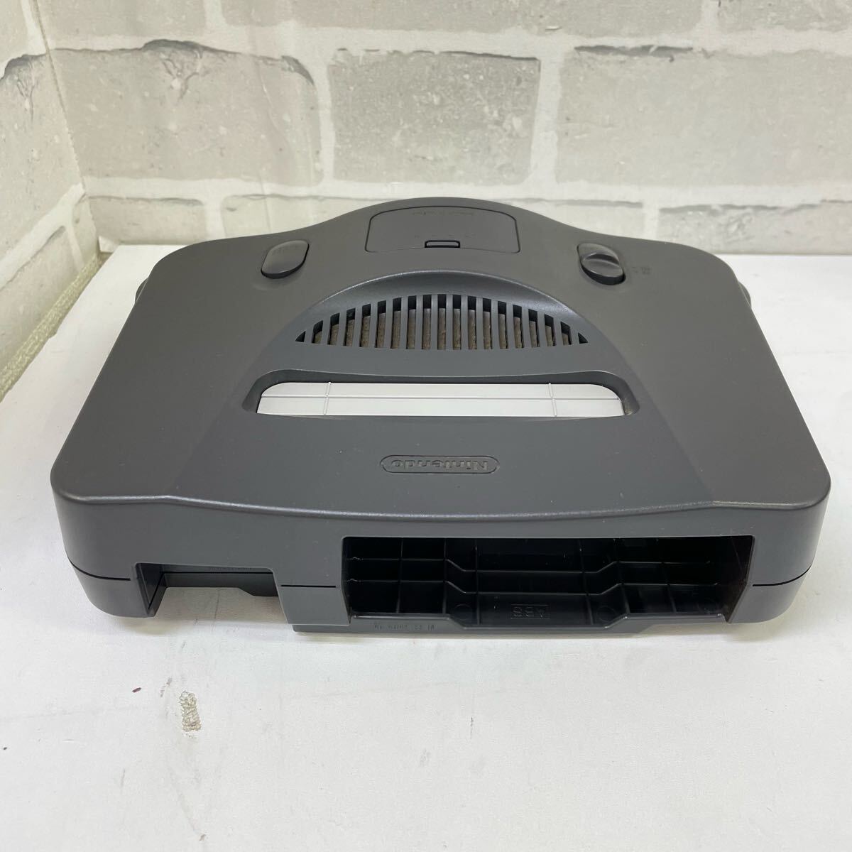 Nintendo64 ニンテンドウ64 NUS-001 ゲーム機(jī) 本體 コントローラブロス クリアブルー コントローラパック 任天堂 N64 現(xiàn)狀品