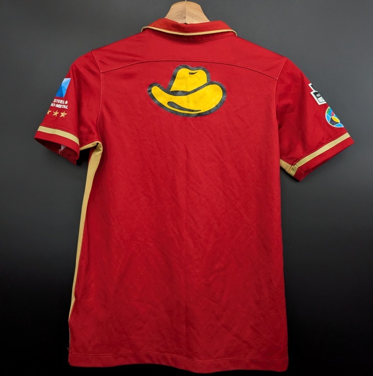 4142C 送料185円? NIKE ナイキ DRI-FIT 速干 2016年 鹿島アントラーズ ホーム ユニフォーム ジュニア L