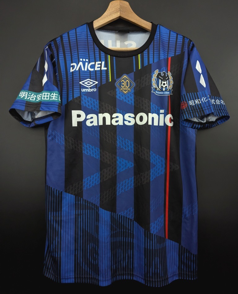 4130C 送料185円? 美品 UMBRO アンブロ 非売品 ガンバ大坂 30周年記念 來場者限定 ユニフォーム F 