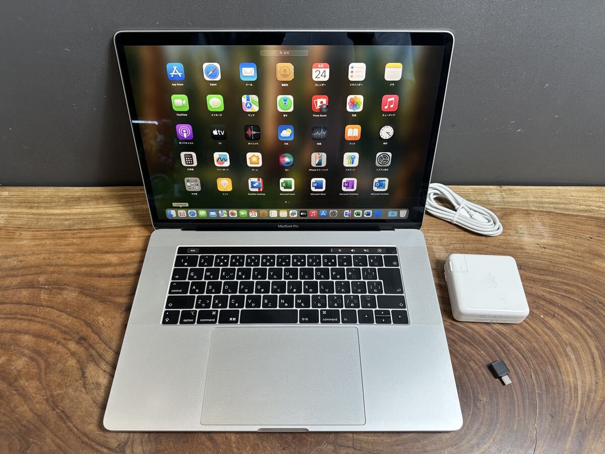 「最上位極美品」Apple MacBook PRO Retina 15.4inch 2018/CPUi9 2.9GHZ/32GB/GPU4GB/SSD1TB/office2024/Windows11/CJ494
