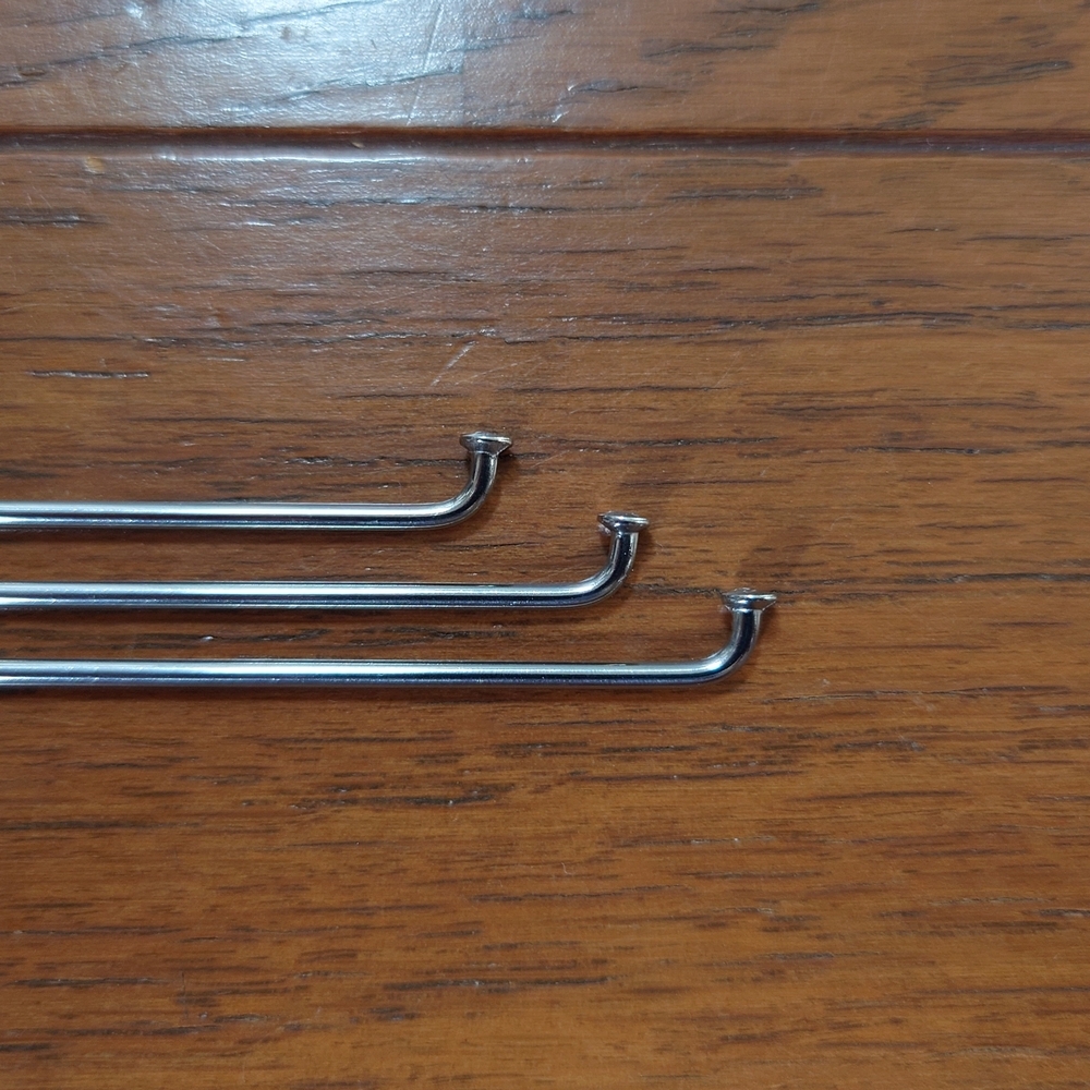 敷島 スポーク#14 280mm ステンレス ニップル付き 3本【未使用新品】定形外送料込_画像2