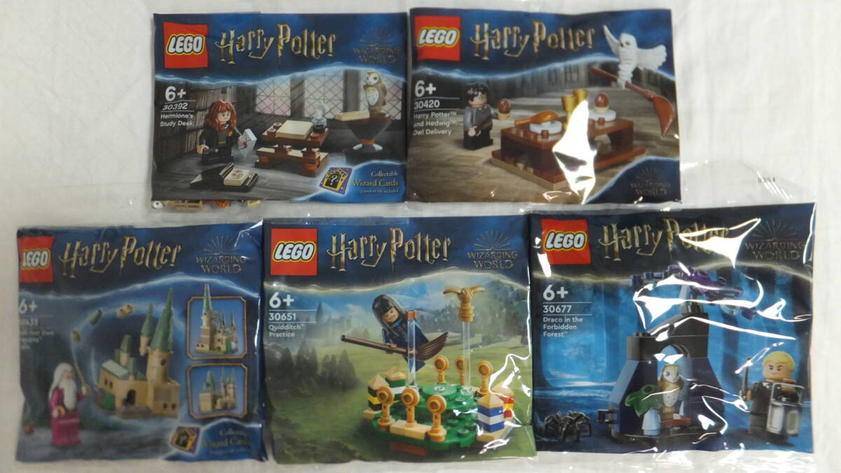 新品・未開封 Lego レゴ Harry Potter 5セット! 30392 30420 30435 30651 30677 ホグワーツ ハリー ヘドウィグ クィディッチ 海外発_画像9