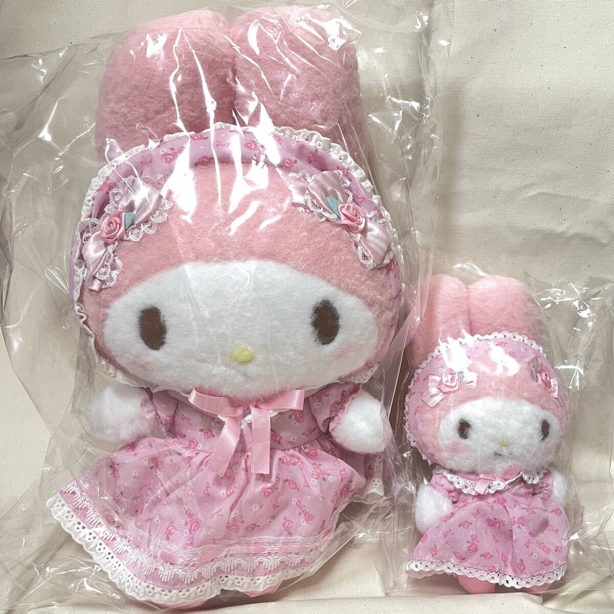 マイメロディ★バースデードール★モモメロ マスコット ぬいぐるみセット★新品★マイメロ★MyMelody★サンリオ