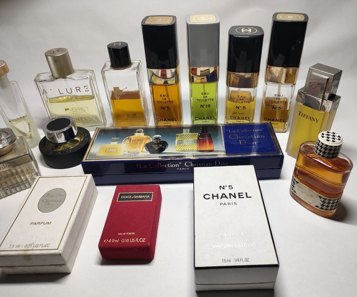 145 ブランド香水まとめ売り CHANEL BVLGARI他
