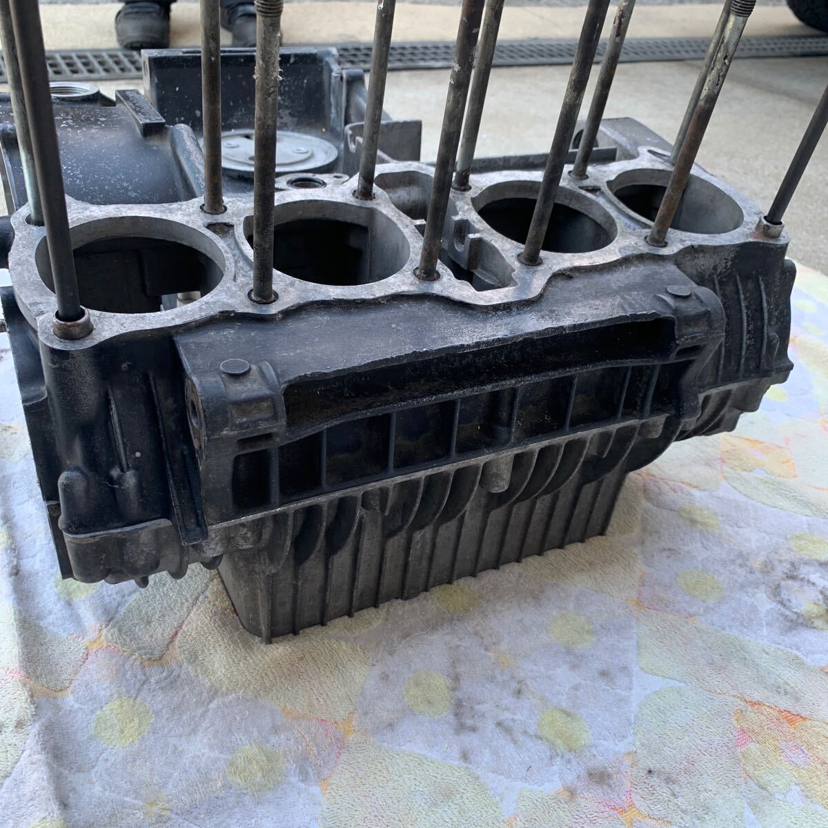 Z1　Z900　Z1E　クランクケース　カワサキ　當(dāng)時物　舊車 Z2