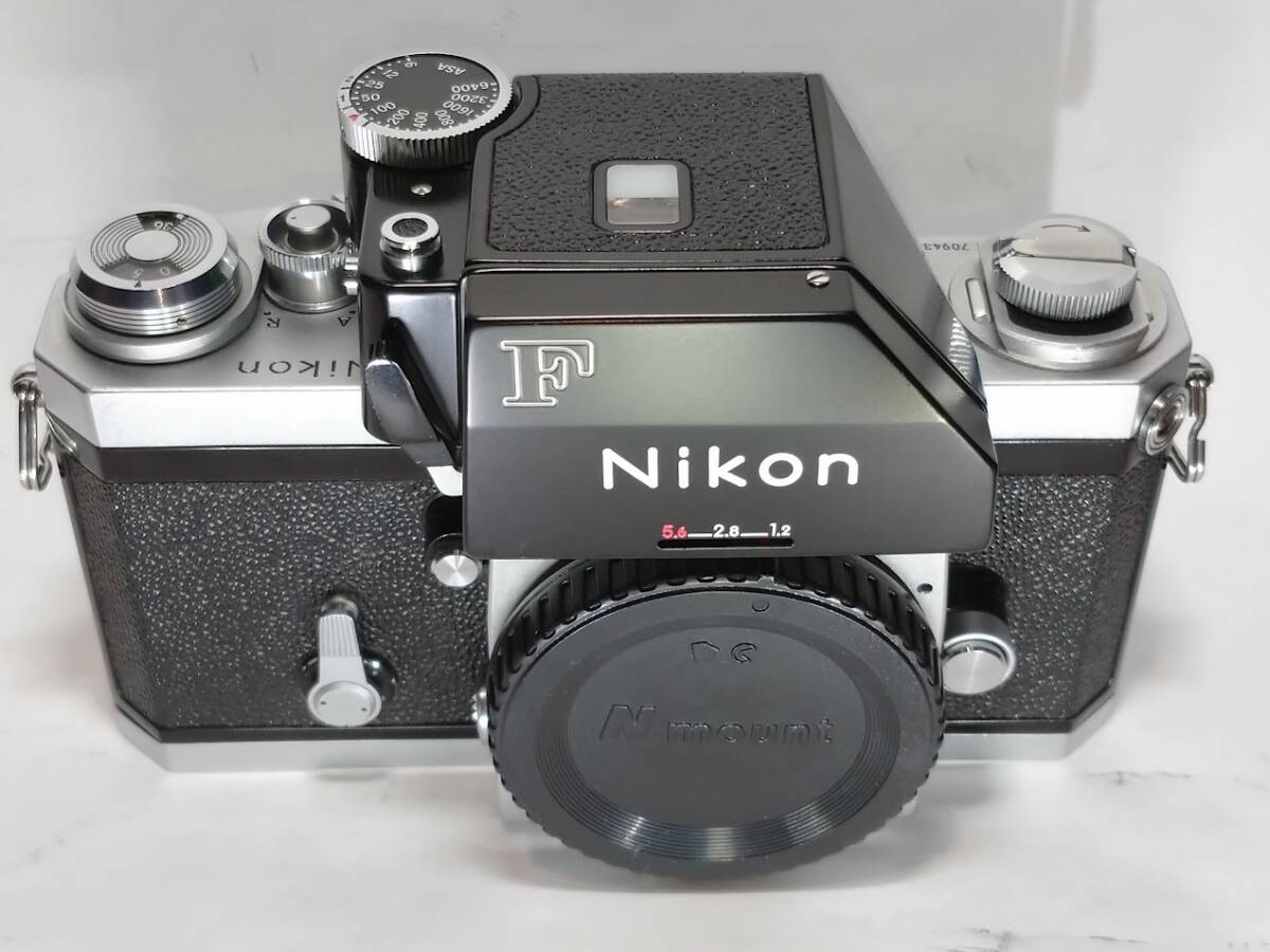 【外観・光学コレクション級美品/動作良好】 ニコン Nikon F フォトミックFT シルバーボディー 世界的名機 の非常に綺麗な逸品です!#3053