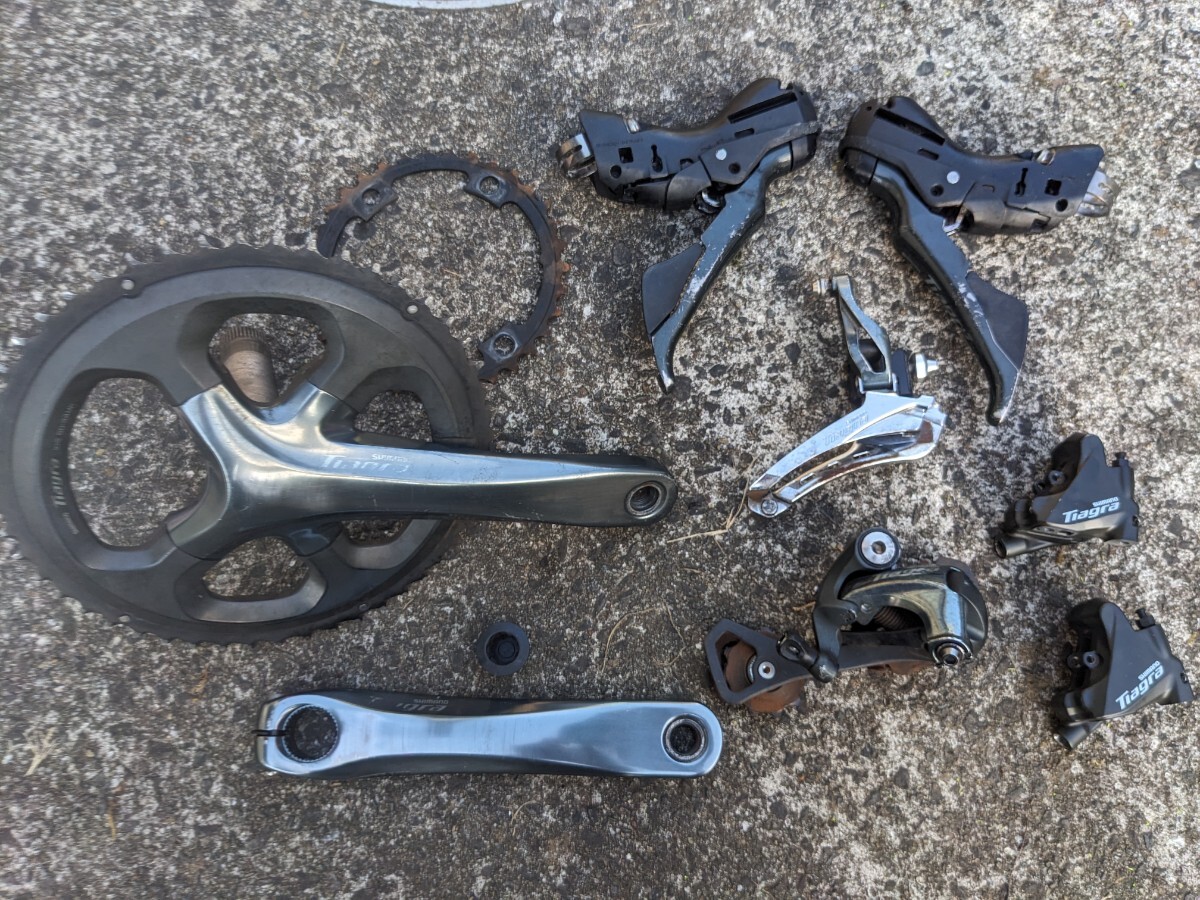 SHIMANO Tiagra 4700 油圧ディスクブレーキ FD RD