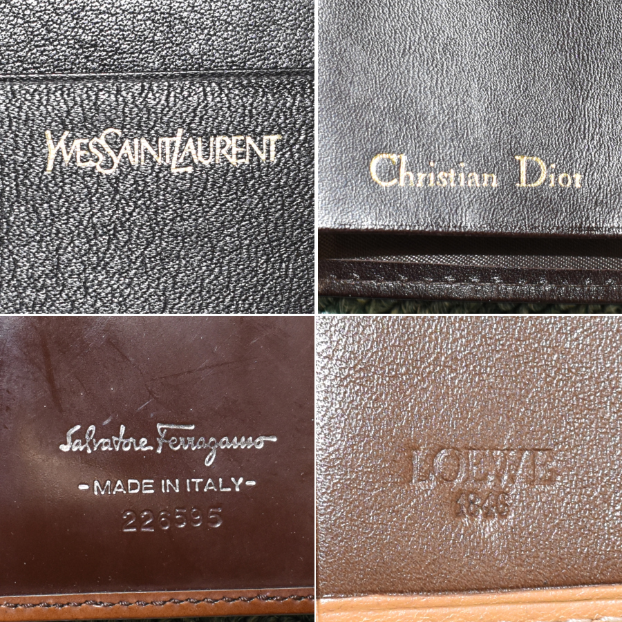 1円◆美品あり 約127點セット まとめ売り ルイヴィトン シャネル グッチ プラダ ディオール フェラガモ など 財布 小物◆E.Dss.zE-26