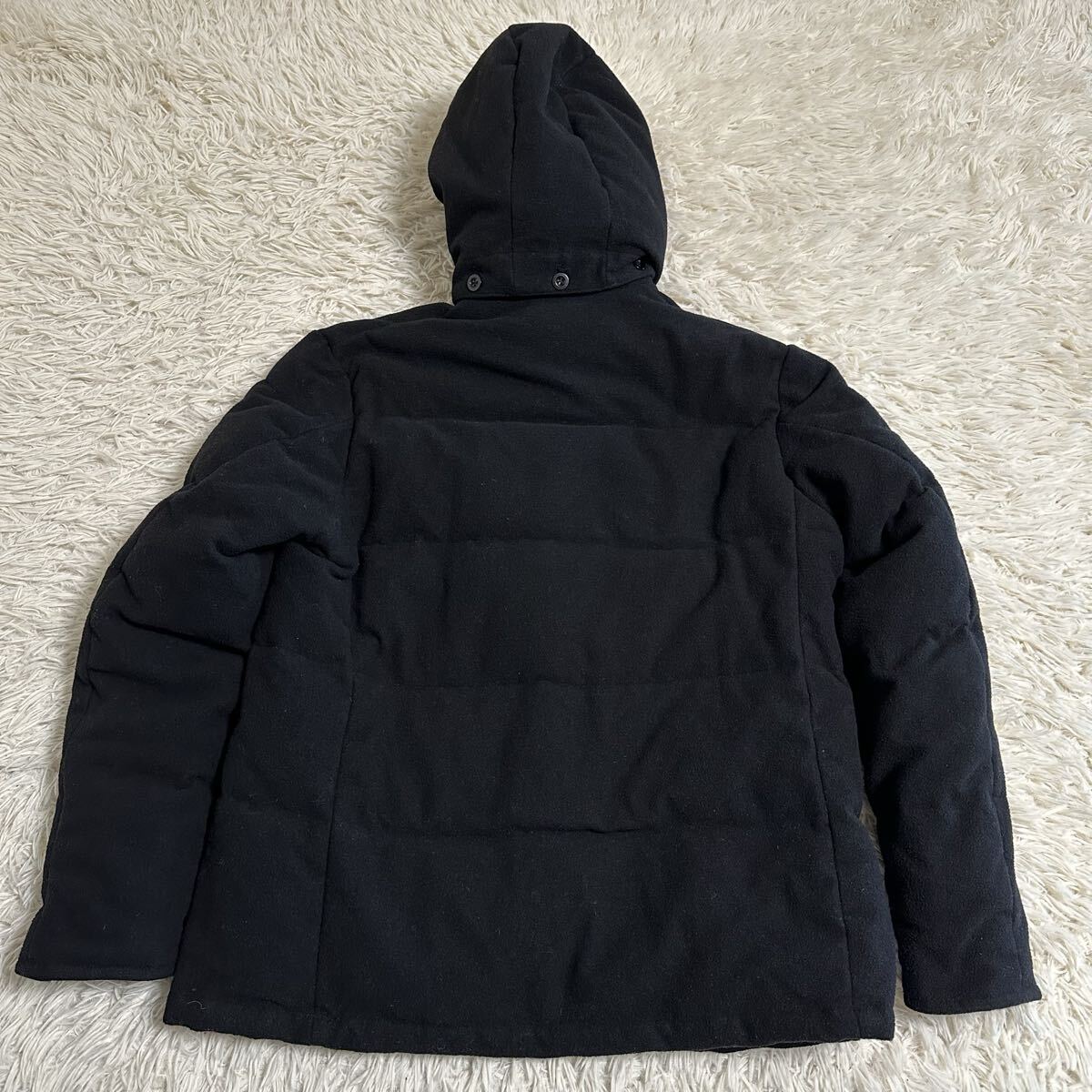 【DANTON】ダントン ビームス ウールモッサ ネイビー 44_画像2