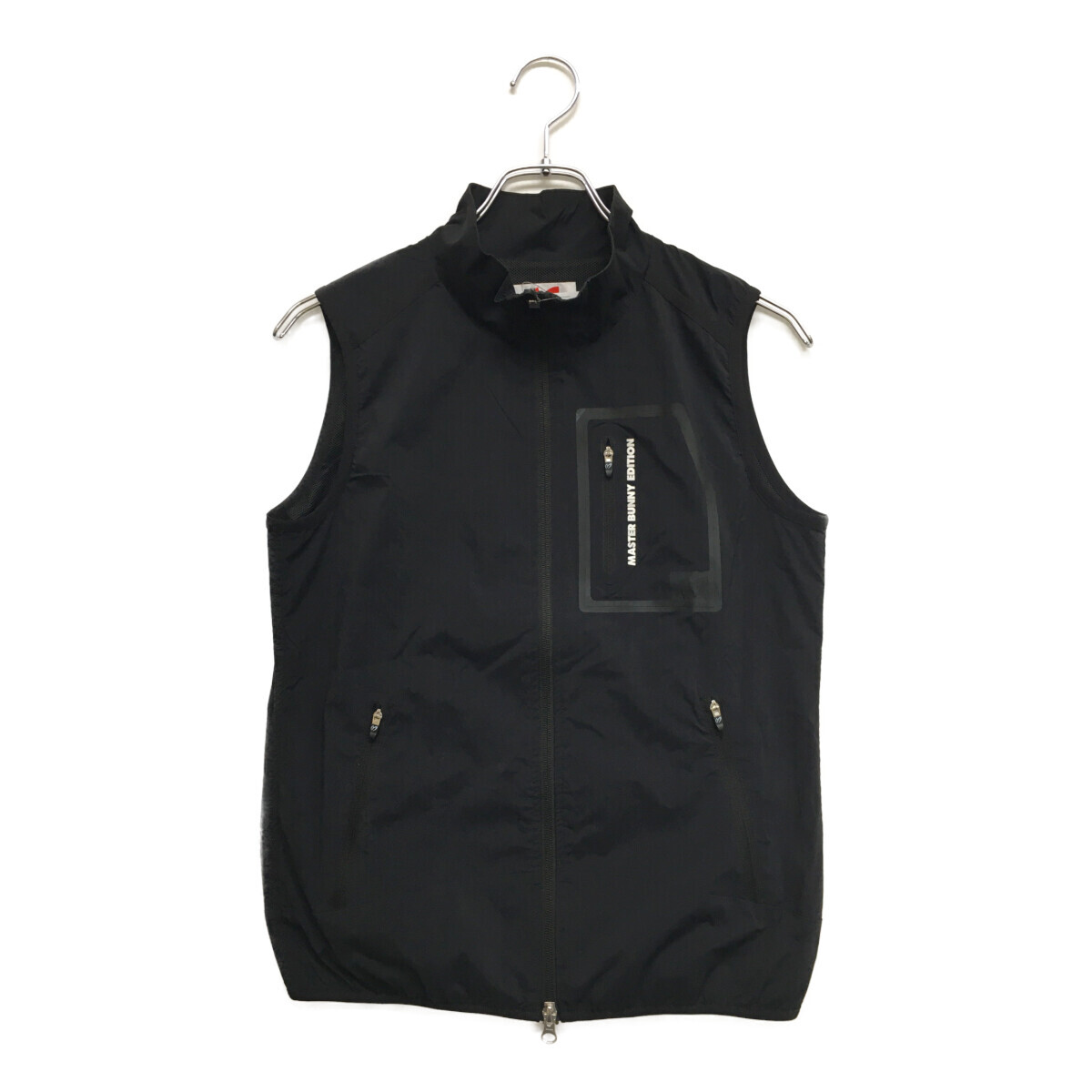 coco 中古【値下げ】 マスターバニーエディション レディース ベスト 0(S) 黒 ブラック ストレッチ レターパックプラス発送可 K2424_画像1