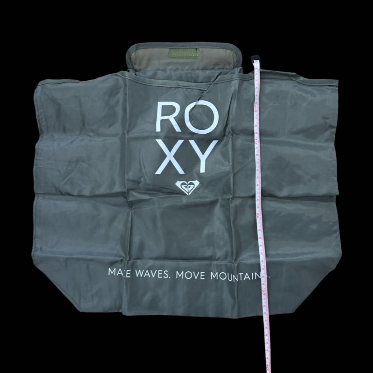 ROXY ロキシー エコバッグ トートバッグ パッカブル オリーブグリーン 買い物バッグ 未使用 _画像5